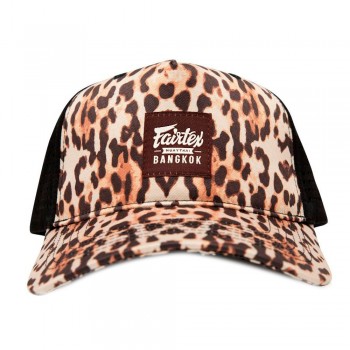 Fairtex CAP10 Кепка Тайский Бокс "Trucker Cap Leopard"